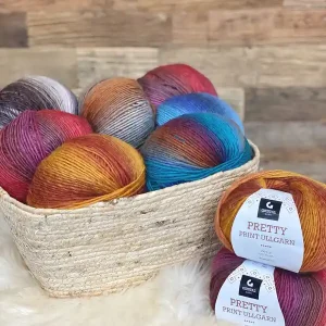 Günstig Garn Pretty Print 100g