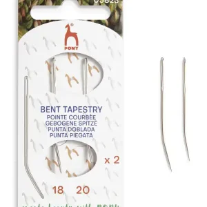 Super-Preis Tapisserienadeln gebogen Größe 18 und 20