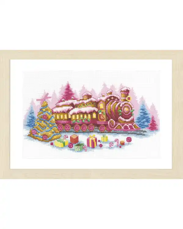 Premium Stickpackung Bild Pfefferkuchen-Lok