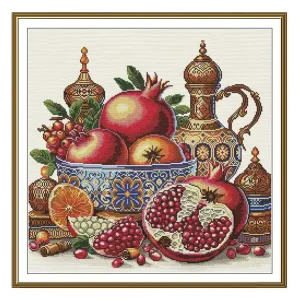 Stickpackung Bild Granatapfeltraum Exklusiv