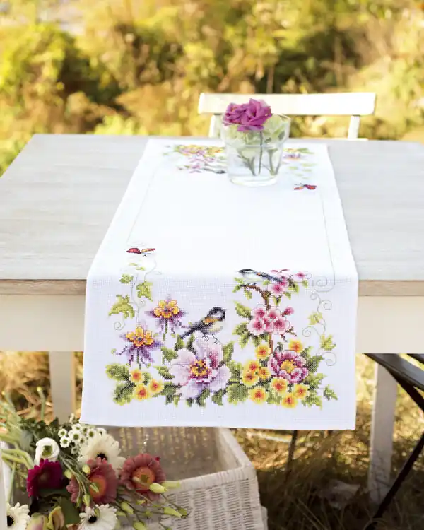 Stickpackung Läufer Frühling Angebot