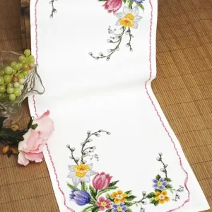 Top-Preis Stickpackung Tischläufer Frühling