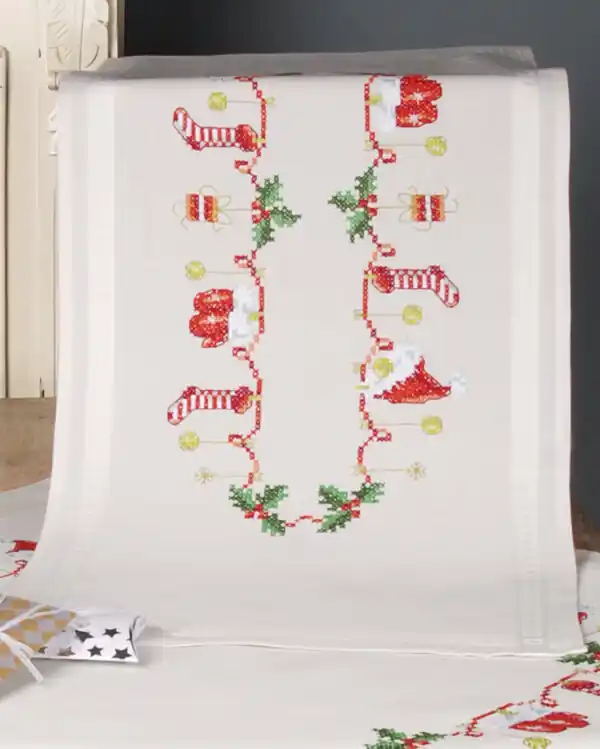 Stickpackung Dekoration Saisonangebot