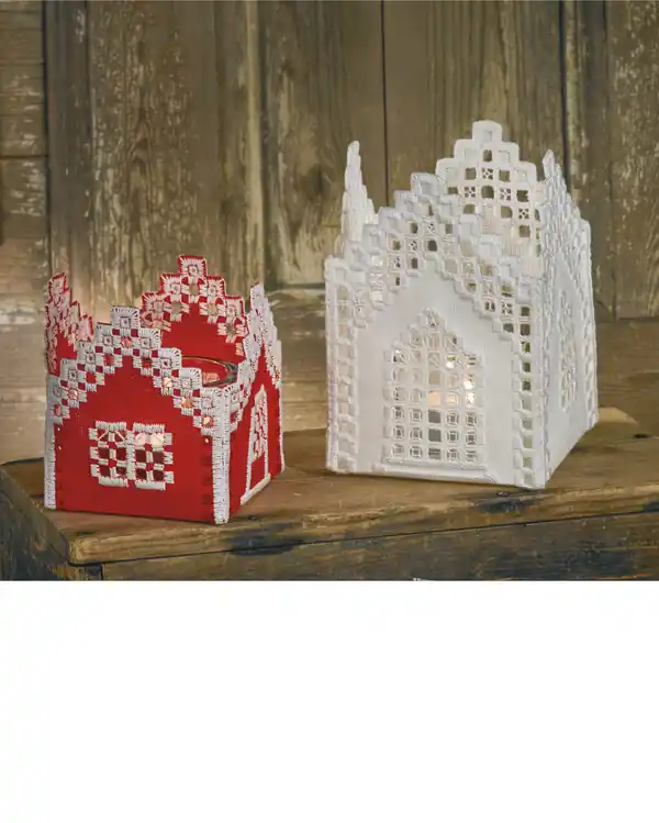 Stickpackung Dekoration Hardanger Saisonangebot