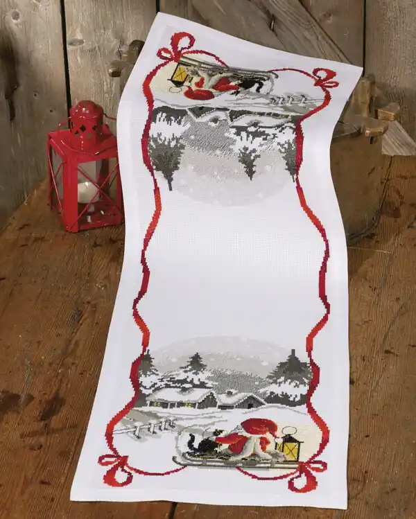 Geprüft Stickpackung Läufer Nachts