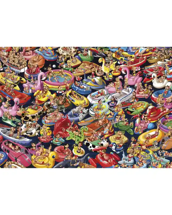 Nur Für Kurze Zeit Puzzle Schwimmend 1000 Teile