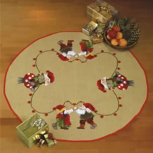 Tannenbaumdecke Tanzende Wichtel Preisknaller