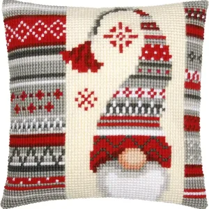 Kostenfreie Lieferung Stickpackung Kissen Der schüchterne Weihnachtsmann