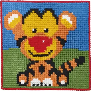 Stickpackung Straminbild Tiger Neu