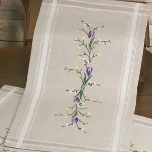 Läufer Krokus mit oder ohne Garn Preis Gesenkt