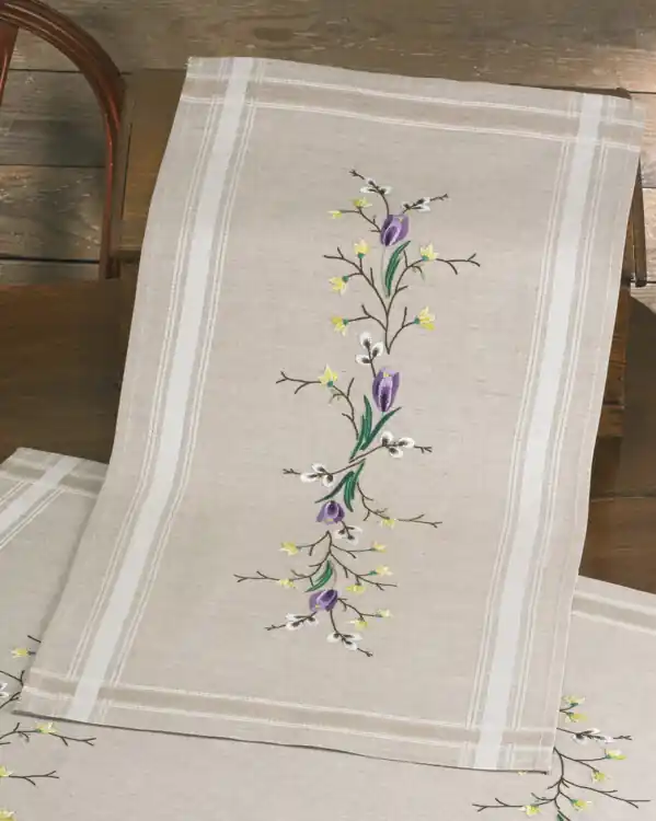 Läufer Krokus mit oder ohne Garn Preis Gesenkt