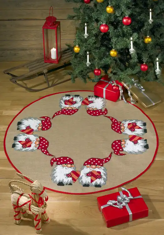 Wochenendangebot Stickpackung Tannenbaumdecke