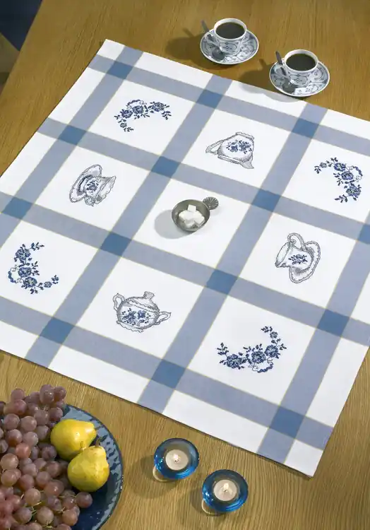 Schneller Versand Mitteldecke Kaffeeservice mit oder ohne Garn