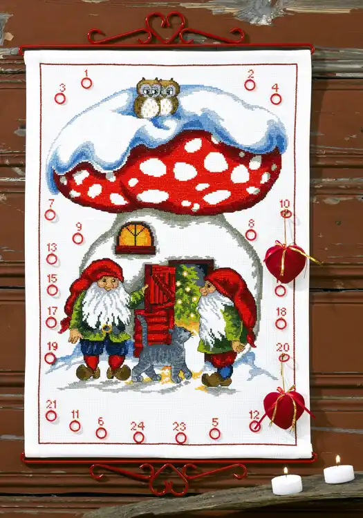 Preiswert Kalender Fliegenpilzhaus