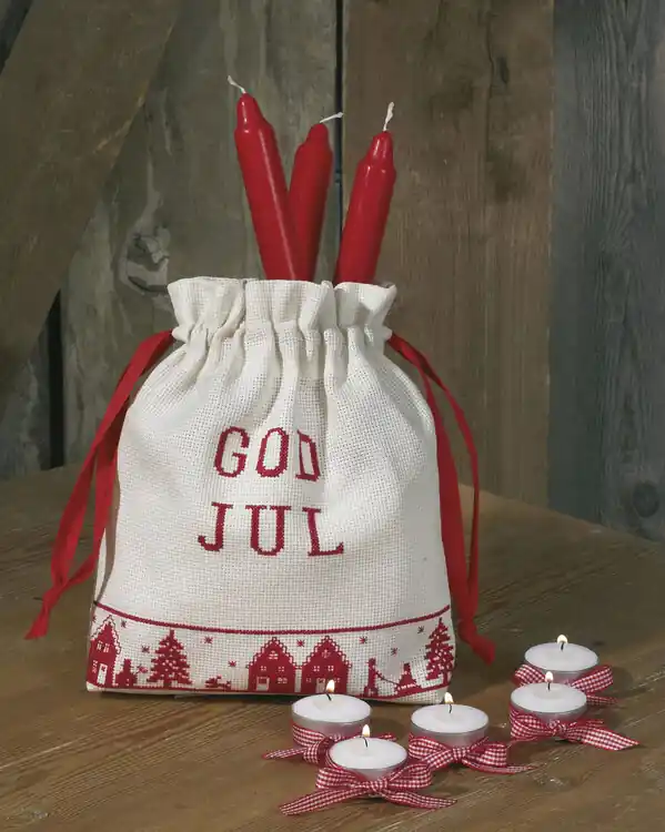 Sale Stickpackung Geschenkesack Frohe Weihnachten