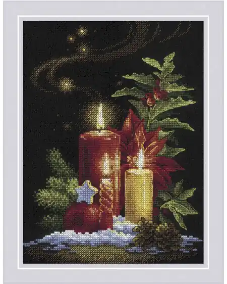 Weltweiter Versand Stickpackung Bild Weihnachtslicht