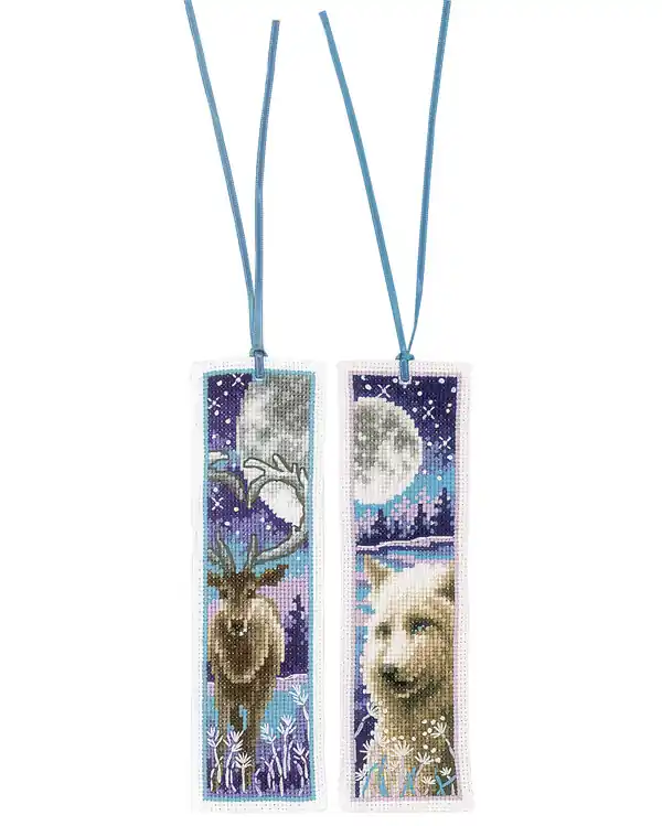 Stickpackung Lesezeichen Tiere 2-er Pack Sichere Zahlung