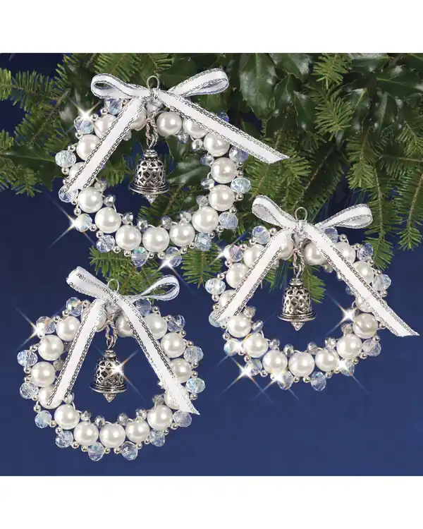 Bastelkit Tannenbaumschmuck Kränze 3-er Pack Heute Kaufen