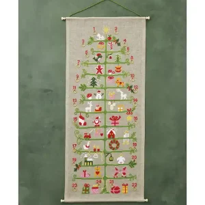 Kostenloser Versand Stickpackung Kalender Weihnachtsdekorationen