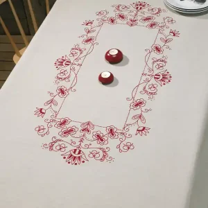 Nur Für Kurze Zeit Stickpackung Decke Klassische Linien