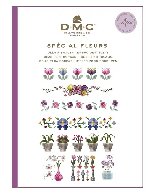 Nur Für Kurze Zeit Vorlagenbuch DMC Blumen
