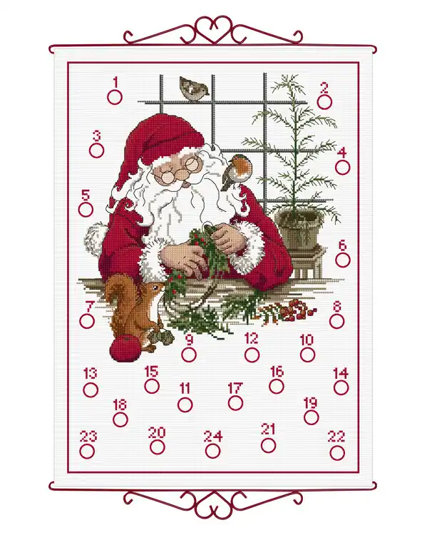 Sofort Bestellen Stickpackung Kalender Basteln