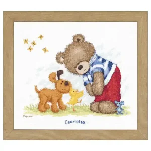 Stickpackung Bild Geburt Freunde Premium