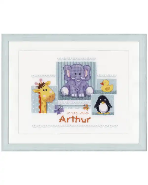 Bestpreis Stickpackung Bild Geburt Tiere