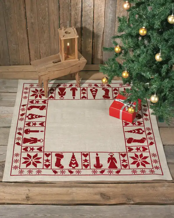 Stickpackung Tannenbaumdecke Weihnachtsstimmung Wochenendangebot