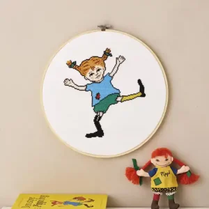 Stickpackung Bild Pippi Langstrumpf Zertifiziert