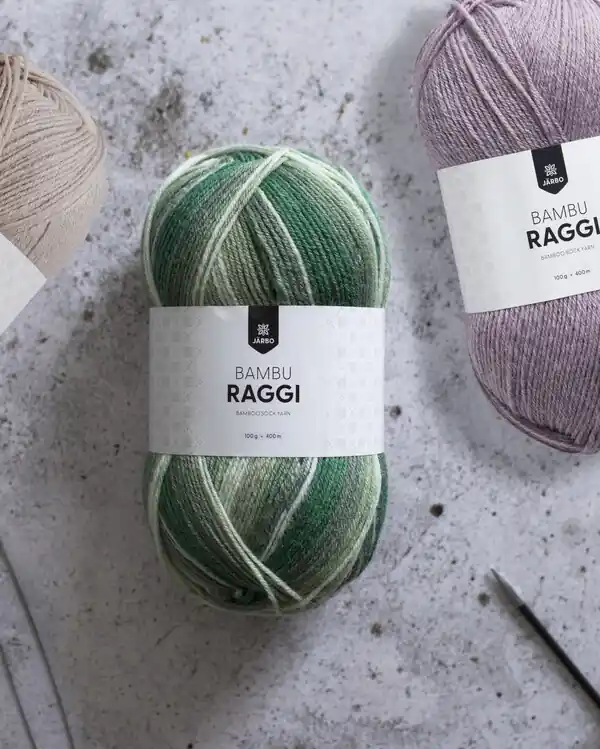 Garn Järbo Bambu Raggi Neue Kollektion