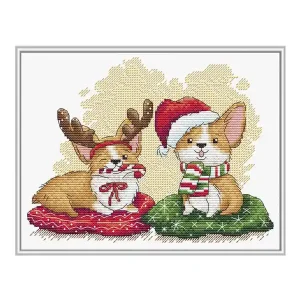 Mengenrabatt Stickpackung Bild Feiert Weihnachten