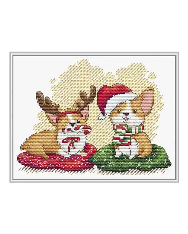 Mengenrabatt Stickpackung Bild Feiert Weihnachten