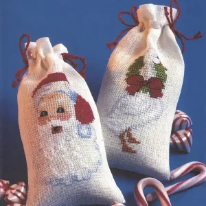 Ausverkauf Weihnachtstüten Weihnachtsmann und Gans 2-er Pack