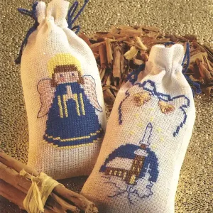 Weihnachtstüten Engel und Kirche 2-er Pack Top-Preis