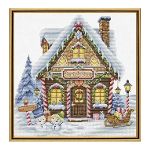 Neuheit Stickpackung Bild Weihnachtsmanns Laden