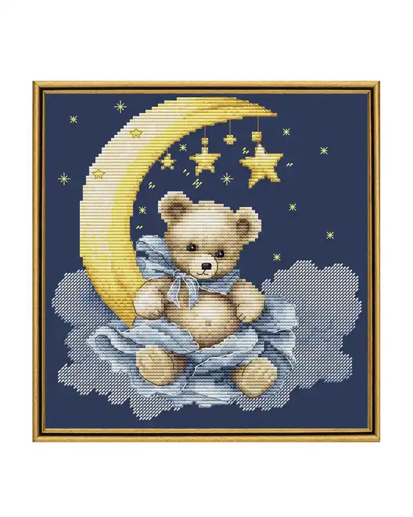 Stickpackung Bild Ein Universum für den Teddybären Premium