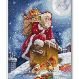 Stickpackung Bild Der geheime Halt des Weihnachtsmanns Gratis Versand