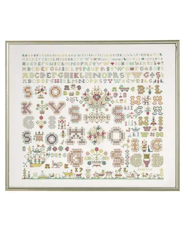 Heißes Angebot Stickpackung Bild Altes Namensband