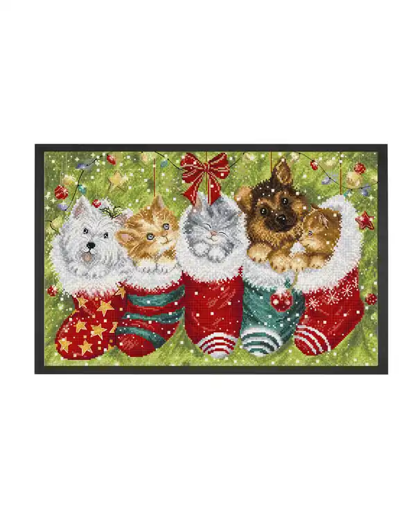 Begrenztes Angebot Stickpackung Bild Weihnachtsstrumpf Überraschung