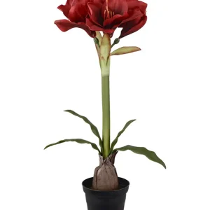 Kunstpflanze Amaryllis 50 cm Finale Aktion