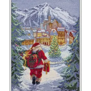 Stickpackung Bild Magische Weihnachtsnacht Echt