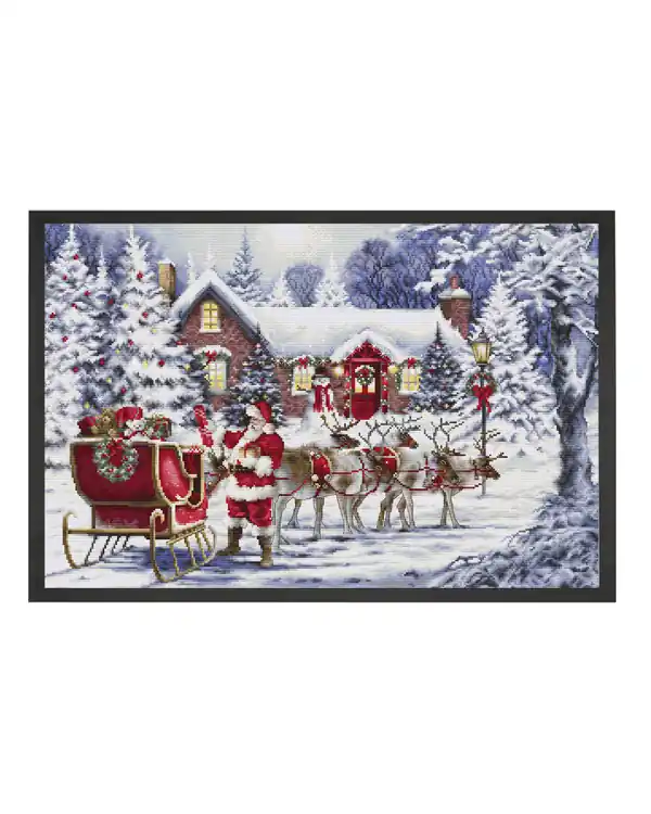 Stickpackung Bild Der Besuch des Weihnachtsmanns Sofort Bestellen