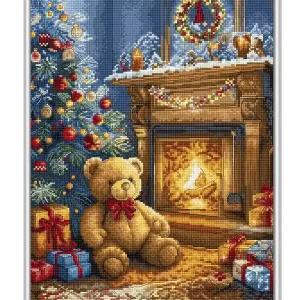 Sonderaktion Stickset Bild Weihnachten kommt