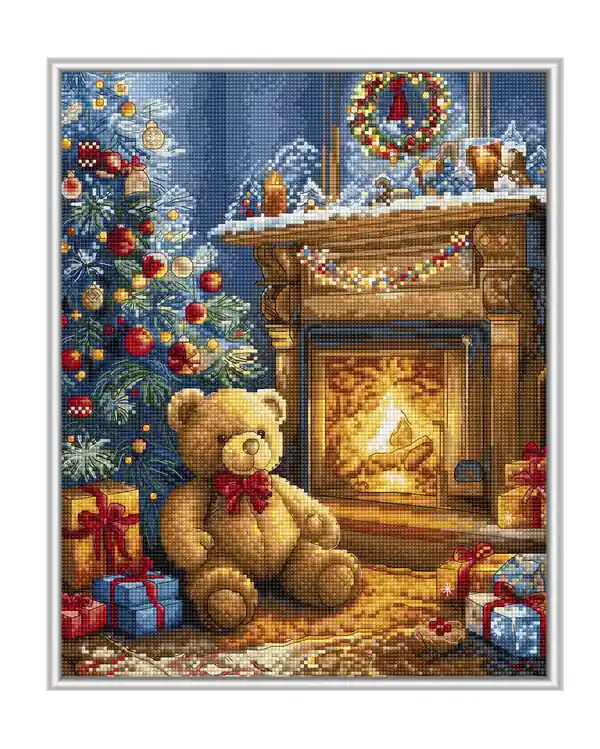 Sonderaktion Stickset Bild Weihnachten kommt