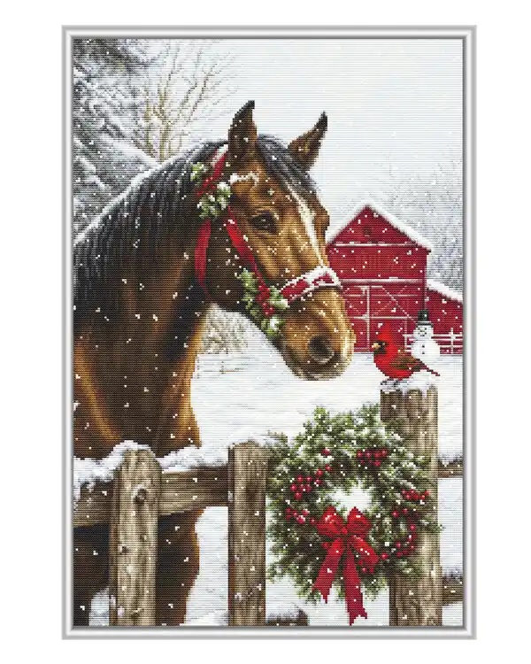 Stickpackung Bild Wintermagie Beliebt