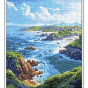 Diamond Painting Bunte Aussicht Neuheit