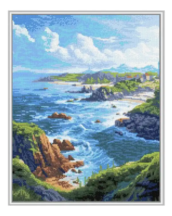 Diamond Painting Bunte Aussicht Neuheit