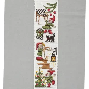 Stickpackung Miniwandbehang Weihnachtsmann und die Katze Direkt Vom Hersteller