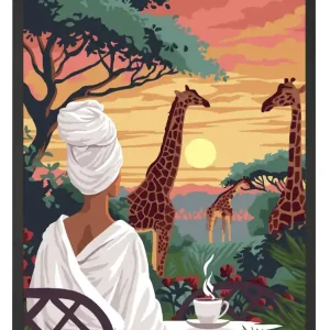 Premium Paint by numbers Frühstück